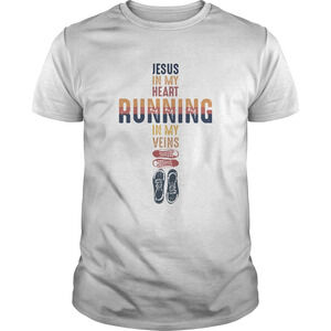 Jesus In My Heart Running In My Veins Shirt